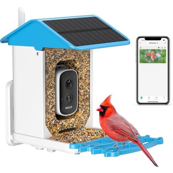 Smart Bird Feeder with Camera - Picture 1 of 3